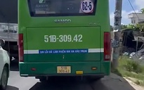 Thêm một tài xế chạy xe kiểu "ông trời con" ở TP HCM