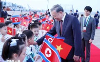 Những hình ảnh đầu tiên của Tổng Bí thư Tô Lâm tại Triều Tiên
