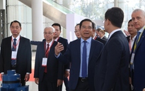 Chủ tịch UBND TP HCM Nguyễn Văn Được tiếp xã giao Đại sứ Ý tại Việt Nam