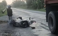 Vụ “Quốc lộ 62 ở Tây Ninh nhiều đoạn tả tơi”: Xảy ra tai nạn chết người