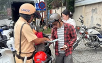 Số người vi phạm giao thông ở TP HCM trong 1 tháng qua