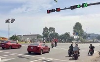 Nhiều tài xế lúng túng với quy định giao thông mới trên Quốc lộ 51