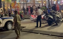 TPHCM: Hỗn chiến từ quán nhậu ra ngoài đường do "mời bia"