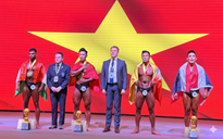 Thể hình Việt Nam giành hat-trick á quân giải vô địch thế giới