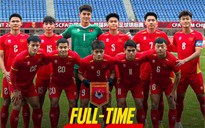 U22 Việt Nam thua trận thứ 2 liên tiếp ở Trung Quốc