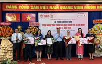 Báo Người Lao Động đoạt 2 giải báo chí "Vì sự nghiệp phát triển giáo dục TP HCM"