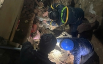 Lâm Đồng: Giải cứu thành công bé gái mắc kẹt trong nhà vì sạt lở đất