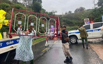 15 điểm sạt lở nguy hiểm, đèo Sông Pha cấm lưu thông 2 ngày