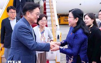 Chủ tịch Quốc hội Hàn Quốc đến Hà Nội, thăm chính thức Việt Nam