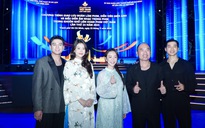 Thu Trang, Đoàn Thiên Ân "đọ sắc" cùng Hồng của "Mưa đỏ"