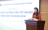ĐHQG TP HCM bàn cách nâng tỉ lệ sinh viên tốt nghiệp đúng hạn