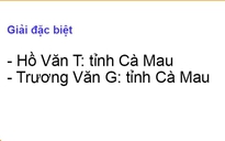 Xổ số miền Nam: Lộ diện 2 người trúng đặc biệt 28 tỉ đồng