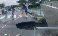 Xuất hiện "hố tử thần" giữa đường ở Đà Nẵng