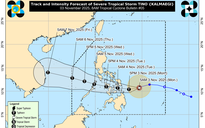 Dự báo đáng lo ngại của Philippines về cấp "siêu bão" của Kalmaegi