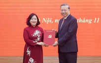 Bà Bùi Thị Minh Hoài giữ chức Bí thư Đảng ủy MTTQ, các đoàn thể Trung ương