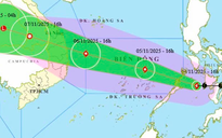 Bão Kalmaegi dự báo giật cấp 15 khi đổ bộ, mưa lớn tới 600 mm, nhiều địa phương chịu ảnh hưởng