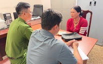 Bắt giữ người phụ nữ cướp túi xách của người bán vé số dạo