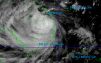Bão số 13 Kalmaegi đang ở Cao nguyên Trung Bộ, còn giật tới cấp 12