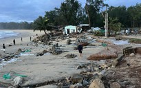 Bão số 13 gây triều cường cao chưa từng thấy, hàng ngàn nhà dân tại Quảng Ngãi ngập nặng