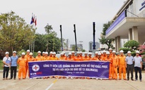 Điện lực Quảng Trị vượt trăm cây số chi viện Gia Lai sau bão số 13