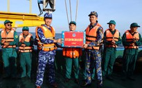 Chính ủy Vùng Cảnh sát biển 3 trực tiếp ra vùng biển giáp ranh kiểm tra công tác phòng chống IUU