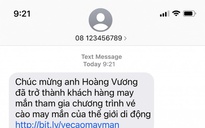 Cẩn trọng chiêu trò lừa đảo trúng vé cào trực tuyến