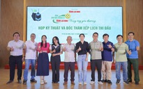 Bốc thăm chia bảng Giải Pickleball "Vòng tay yêu thương" 2025 của Báo Người Lao Động