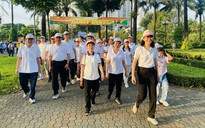 TPHCM: Phường Đức Nhuận tổ chức đi bộ, gây quỹ chăm lo cho người khó khăn
