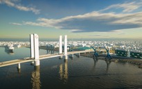 Phương án nâng tĩnh không cầu Thủ Thiêm 4 gắn với quy hoạch cảng