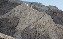 20.000 dấu chân quái vật bất ngờ hiện ra trong ảnh chụp vách núi