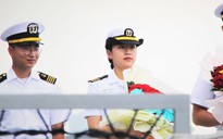 Thủy thủ đoàn tàu Hải quân Hàn Quốc rạng rỡ trong ngày đầu cập cảng Tiên Sa, TP Đà Nẵng