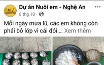 Dự án "Nuôi em - Nghệ An": Nhà trường bất ngờ nhận được tiền nhưng không rõ người gửi