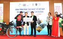 Đạp xe xuyên lục địa: VĐV người Tây Ban Nha làm điều ý nghĩa tại Đà Nẵng