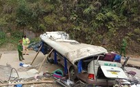 Thông tin mới vụ lật xe khách chở đoàn thiện nguyện, 18 người thương vong