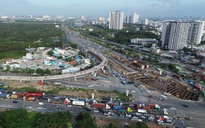 Hình ảnh công trường nút giao An Phú những ngày cuối năm 