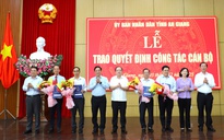 An Giang điều động, bổ nhiệm nhiều cán bộ