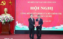 Bộ Chính trị bổ nhiệm ông Dương Trung Ý giữ chức Tổng Biên tập Tạp chí Cộng sản