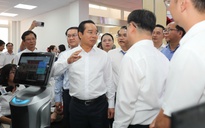 Hình ảnh Trung tâm Phục vụ hành chính công TPHCM sáng nay