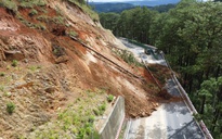 Sau đèo Mimosa, đến lượt đèo Prenn tạm đóng vì sạt lở
