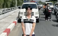 Công an TPHCM bắt kẻ cướp giật hai sợi dây chuyền của người phụ nữ 67 tuổi