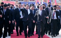 Thủ tướng Việt Nam và Campuchia dự lễ khai trương Cặp cửa khẩu quốc tế Tân Nam - Meun Chey