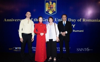 Lý Nhã Kỳ tham gia chủ trì sự kiện ngoại giao của Romania tại Việt Nam