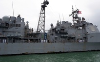 Cận cảnh kho khí tài hiện đại của tàu tuần dương Hải quân Mỹ đang thăm Đà Nẵng