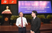 Lãnh đạo TP HCM họp mặt văn nghệ sĩ, phóng viên, biên tập viên dịp đầu Xuân