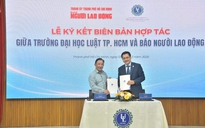 Báo Người Lao Động và Trường ĐH Luật TP HCM ký kết hợp tác toàn diện