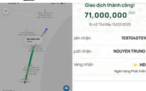 Vụ chuyển tiền Grab từ 71.000 thành 71 triệu đồng: Tài xế Grab phải trả tiền lại cho nữ hành khách