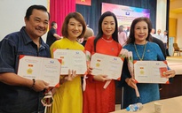 NSND Kim Xuân, NSND Trịnh Kim Chi… hạnh phúc nhận kỷ niệm chương