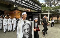 Tiễn đưa nhạc sĩ Lư Nhất Vũ về nơi an nghỉ cuối cùng