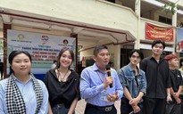 Đông Quân, Tuyết Nhung, Di Oanh hát vang bài ca chiến thắng "Sân khấu học đường"