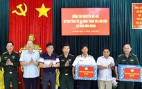 Bí thư Tỉnh ủy Cà Mau Nguyễn Hồ Hải thăm đảo Hòn Khoai